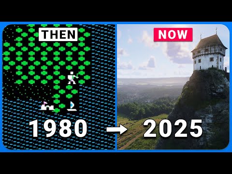 Evolution of Open World Games 1980-2025