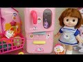 Baby Doli And Pink Refrigerator Mart Toys Baby Doll Play