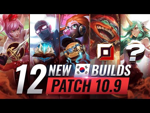 12 NEW BROKEN Korean Builds YOU SHOULD ABUSE in Patch 10.9 - League of Legends Season 10