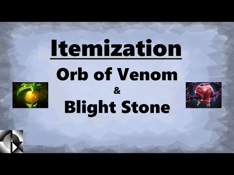Support Itemization: When to buy Orb of Venom & Blight Stone | 7.27d