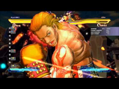 SF x TK Steve combos