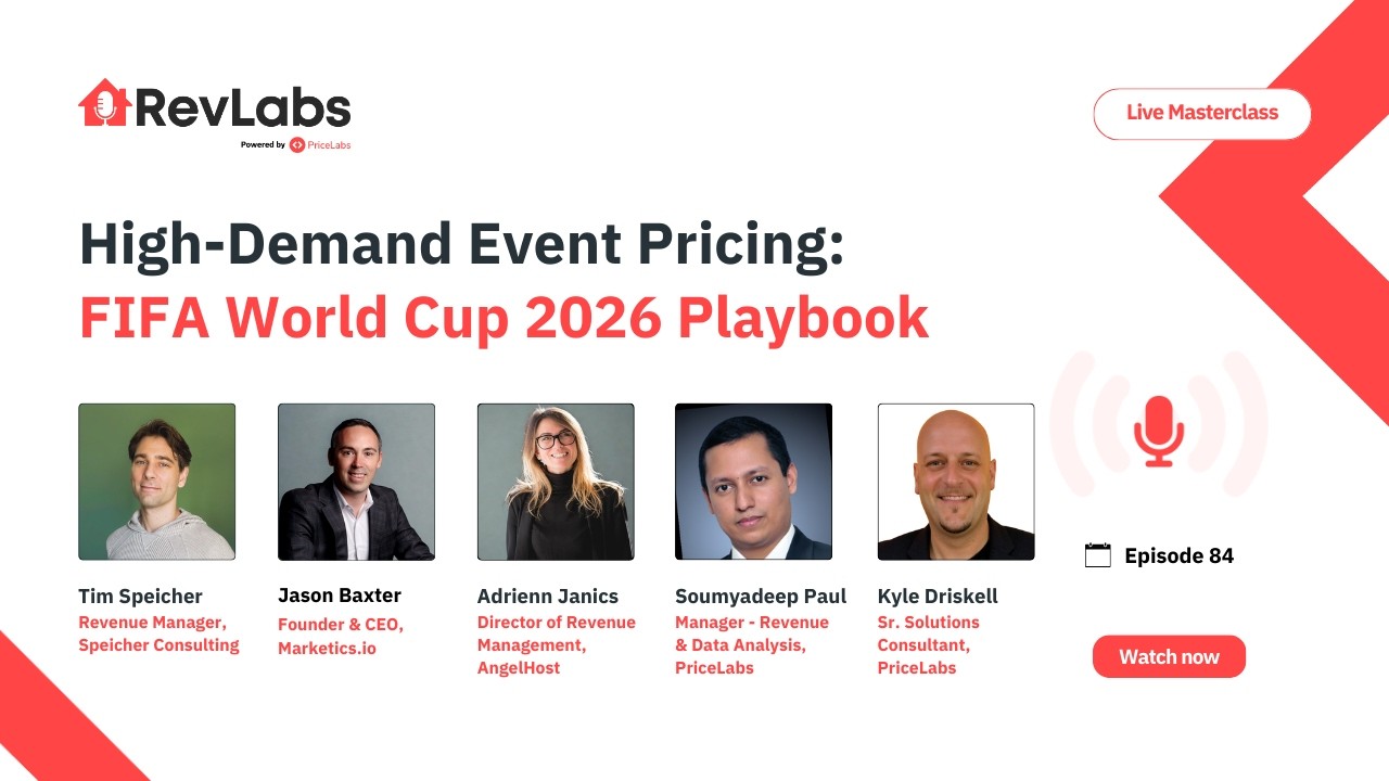 High-Demand Event Pricing: FIFA World Cup 2026 Playbook — Jason Baxter on RevLabs Masterclass