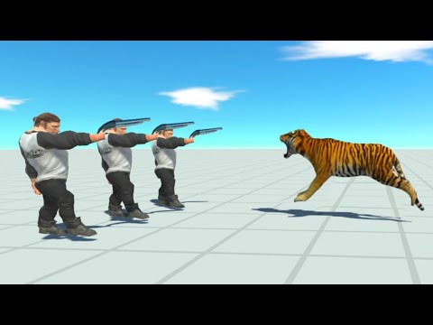 3 Slow Mo vs Every Unit - Animal Revolt Battle Simulator