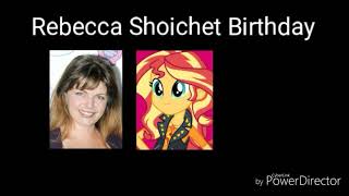 Rebecca Shoichet Birthday video