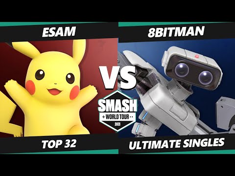 SWT NA Southeast Online Top 32 - ESAM (Pikachu) Vs. 8BitMan (ROB) SSBU Ultimate Tournament