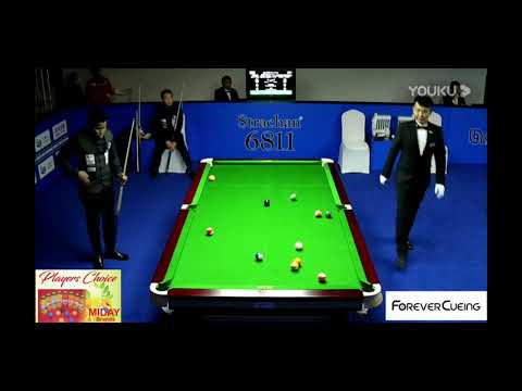 Sandile Madlala on a Chinese-Eightball Table @ The Grand Finals in China | Vid Clip 2
