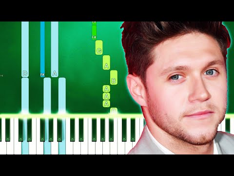 Black And White - Niall Horan piano tutorial