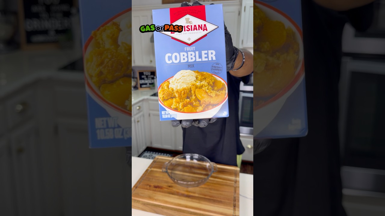 I Tried Louisiana Fish Fry’s Fruit Cobbler Mix. Is It GAS or PASS? Watch to Find Out!