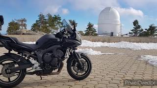 Motorbike trip from Vera to Calar Alto Observatory, Almeria.