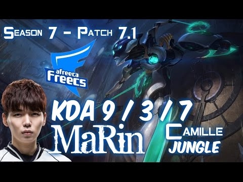 AFs MaRin CAMILLE vs REK'SAI Jungle - Patch 7.1 KR Ranked