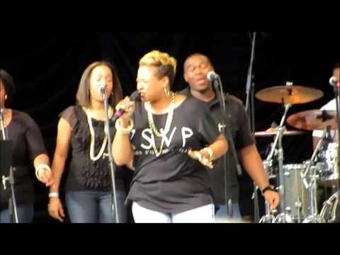 Kierra Sheard: "Moving Forward" & "You Don't Know" - SummerStage Central Park New York, NY 8/3/13