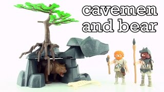 Playmobil Prehistoric Cavemen with Cave Bear 5103 - Playmobil Höhle mit Höhlenmenschen Bär