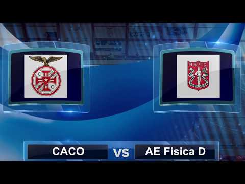 HÓQUEI EM PATINS 2018/2019/ SENIORES MASC. / Camp. Nac. 2ªdiv. sul / CACO 1 - 3 AE Fisica