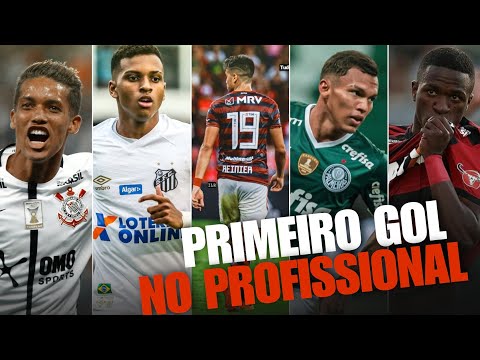 O Primeiro Gol Como Profissional, De Jovens Revelações Do FUTEBOL BRASILEIRO