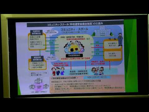 【福島大学 人間発達文化学類】①コミュニティ・スクールとは何か？