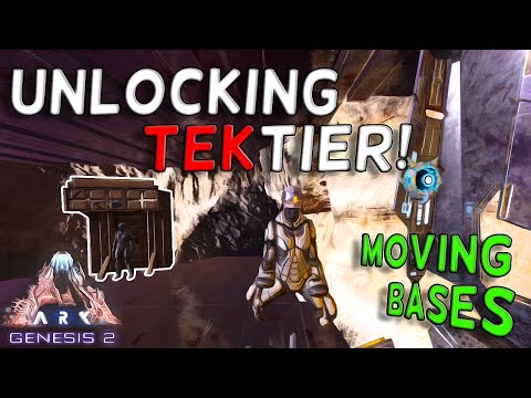 Moving to NEW OP Rathole Base Location! Genesis 2 ARK ep 2