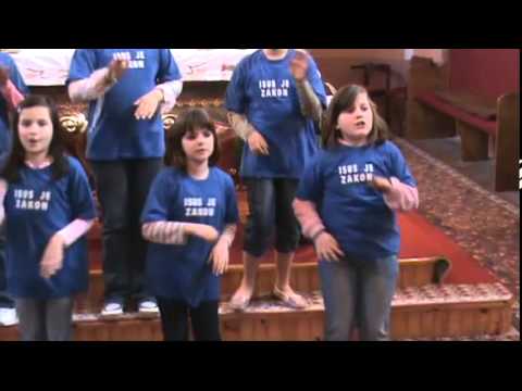 Dječji zbor Sanctus - A le lu   aleluja