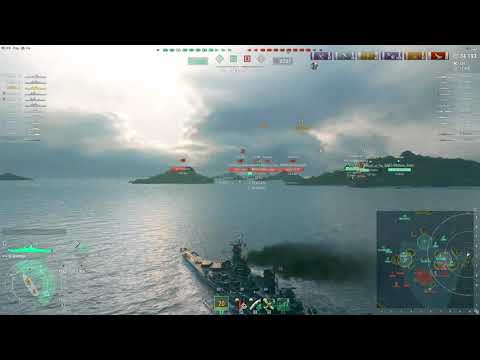 Georgia T9 US BB | Full Secondary Gets All The Medals, Kraken | World of Warships