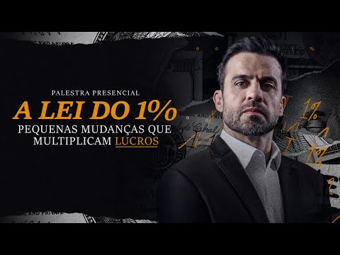 A lei do 1%: Pequenas mudanças que multiplicam lucros | 18/08 às 19h30 com Pablo Marçal