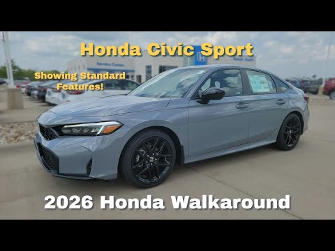 2026 Honda Civic Sport: In-depth review of Standard Features you NEED to KNOW