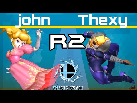 SNS - john (Peach) vs Thexy (Sheik) - Melee Round 2 Pools