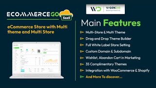 How to make e-commerce app like Shopify || eCommerceGo eCommerce Store with Mult