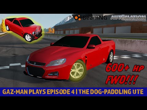 Making a 600hp Front Wheel Drive Ute | Automation + BeamNG