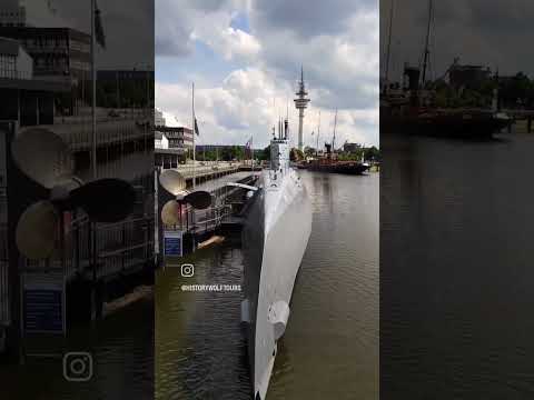 U-2540 “Wilhelm Bauer” (Type XXI) U-Boot in the Maritime Museum of Bremerhaven, Germany 🇩🇪