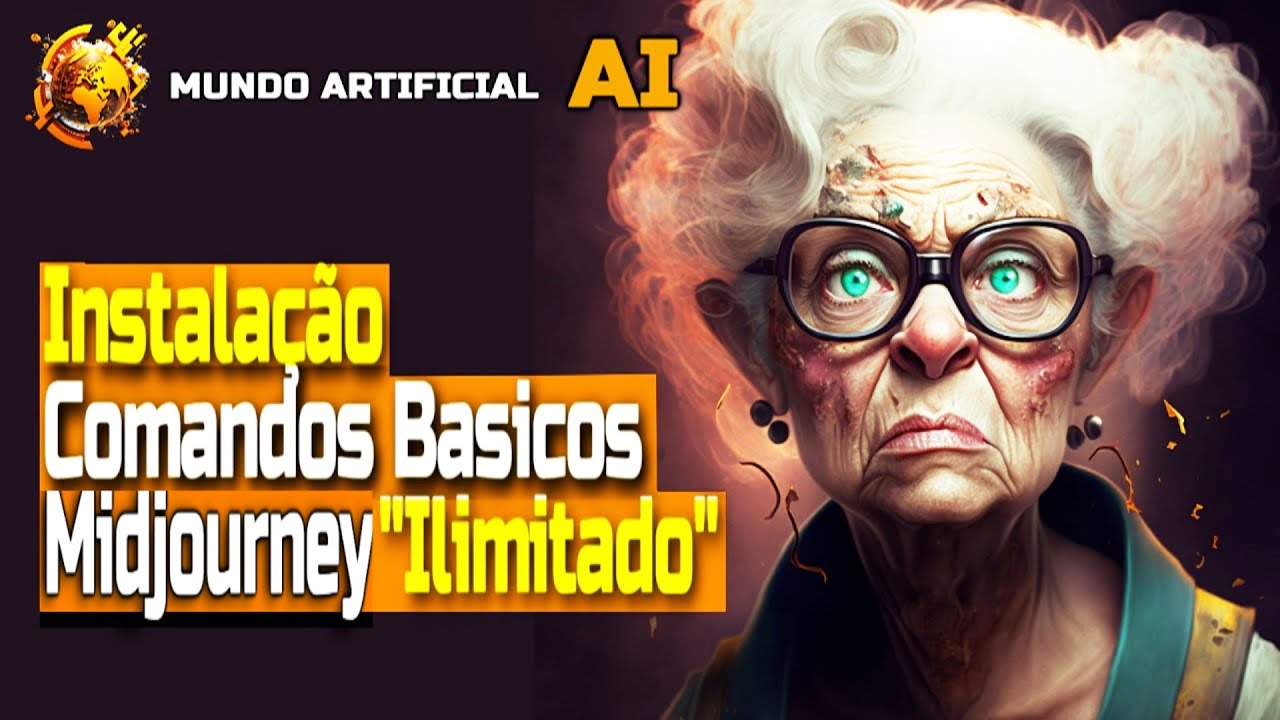 [Desatualizado] Como usar o Midjourney? Como fazer imagens com IA? Tutorial para Iniciante!