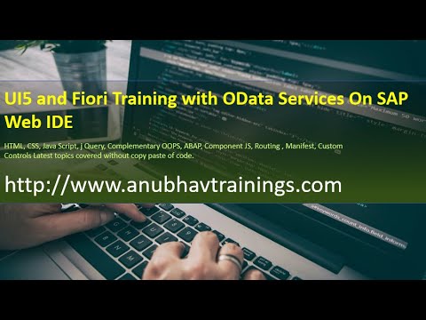 SAP Fiori training on WebIDE with XML views | Learn SAP UI5 without copy paste of code