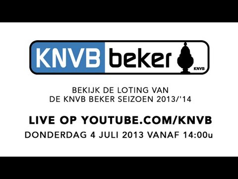 LIVESTREAM: KNVB Beker 2013/'14 Loting