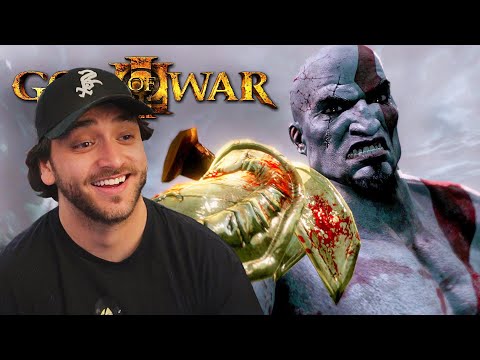 KRATOS THE GOD SLAYER | First Time Playing God of War 3 - Part 1