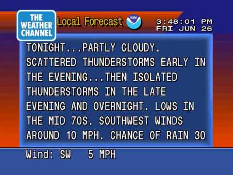 WeatherSTAR 4000 Emulator- June 2009 Release is Here!!