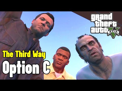 GTA V Third Ending - Death Wish / Option C (Cutscenes)