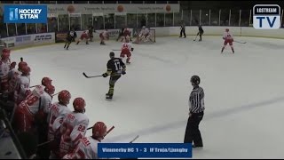 preview picture of video 'Vimmerby HC vs IF Troja/Ljungby  1 - 3'
