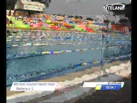 Serie 2 dei 400 Misti  Assoluti Maschi Master - 11 Memorial Andrea Bettiol