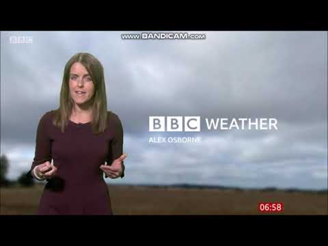 Alex Osbourne BBC ONE South Today weather October 14th 2021 in HD! - 60 FPS
