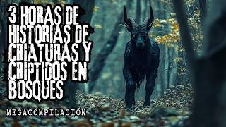 (COMPILACIÓN) 3 Horas de historias de TERROR de CRIATURAS EN EL BOSQUE/ Relatos de Terror