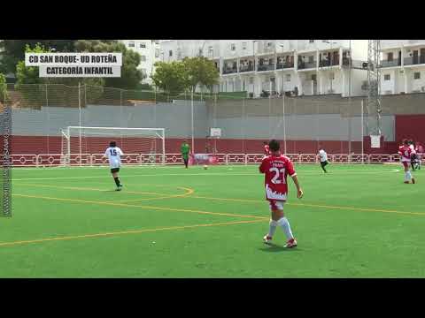 FUTBOL INFANTIL CD SAN ROQUE VS  UD ROTEÑA 26 MAYO 2018