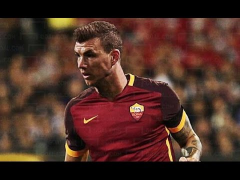 EDIN DZEKO - 2 Goals and Assist in Debut for Roma vs Sevilla 14/8/2015