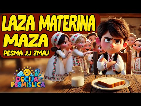 Laza materina maza - Pesma za decu