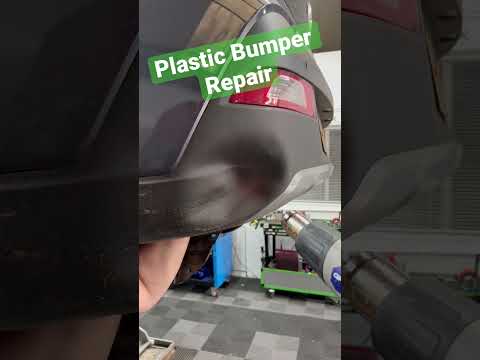 Plastic Bumper Dent Repair | #shorts