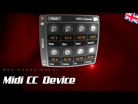 PLUGIN: Midi CC Device | english
