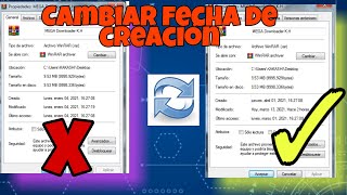 🚨Como cambiar la fecha de creación de un archivo fácil rápido en cualquier Windows🚨