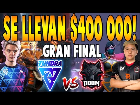 TUNDRA vs BOOM [BO5] - GRAN FINAL🏆 "Se Llevan $400 000" - GAMERS GALAXY Dubai 2022 Dota 2