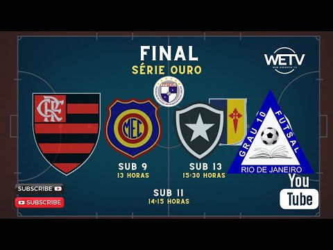 FINAL CARIOCA FUTSAL SÉRIE OURO  2020 - SUB9 / SUB11