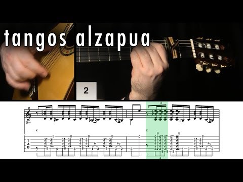 Flamenco Guitar 102 - 14 Tangos Alzapua