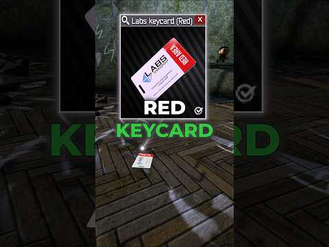 RED KEYCARD from Marked Room (Dorms 314)
