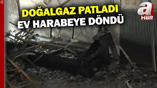 İzmir'de Apartman Dairesinde Doğalgaz Patlaması: 4 Yaralı | A Haber