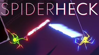 SpiderHeck - SPIDERS WITH LIGHTSABERS?! (4-Player Demo Gameplay)